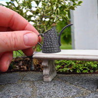 Antique Water Can - Pewter Color