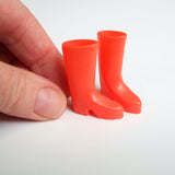 Miniature Red Garden Boots