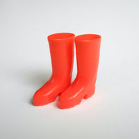 Miniature Red Garden Boots