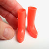 Miniature Red Garden Boots