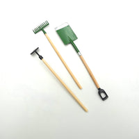 Miniature Garden Tools, Green