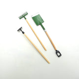Miniature Garden Tools, Green