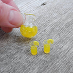 Miniature Lemonade with Glasses