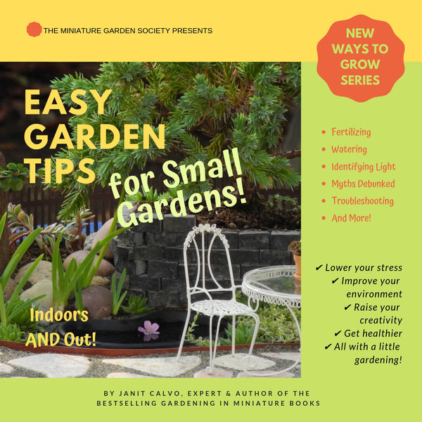 Easy Garden Tips for Small Gardens - PDF Ebook