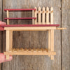 Red Potting Bench