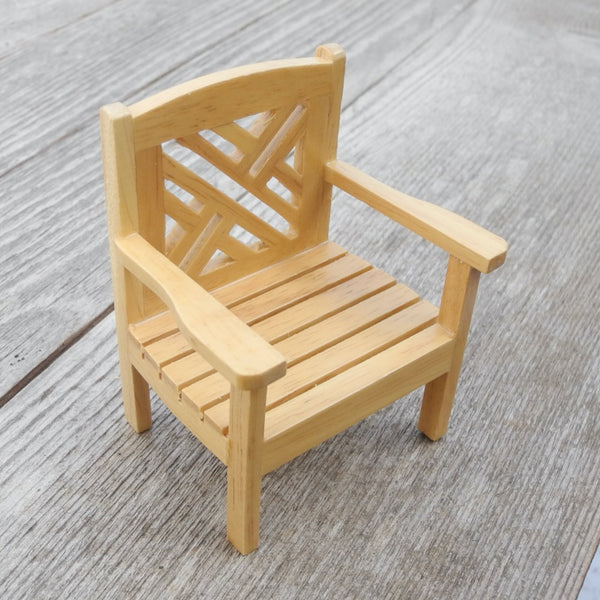 Mini Chippendale Garden Chair, Wood