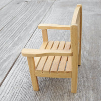 Mini Chippendale Garden Chair, Wood