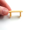 Tiny Stone Bench, Tan