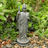 Miniature Garden Greek Goddess Athena, Faux Stone