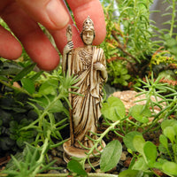 Miniature Greek Goddess Athena, Ivory