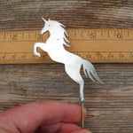 Unicorn Garden Art Metal Silhouette