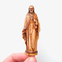 Sacred Heart of Jesus, Faux Wood, Staked, Large