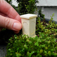 Miniature Pedestal, Ivory