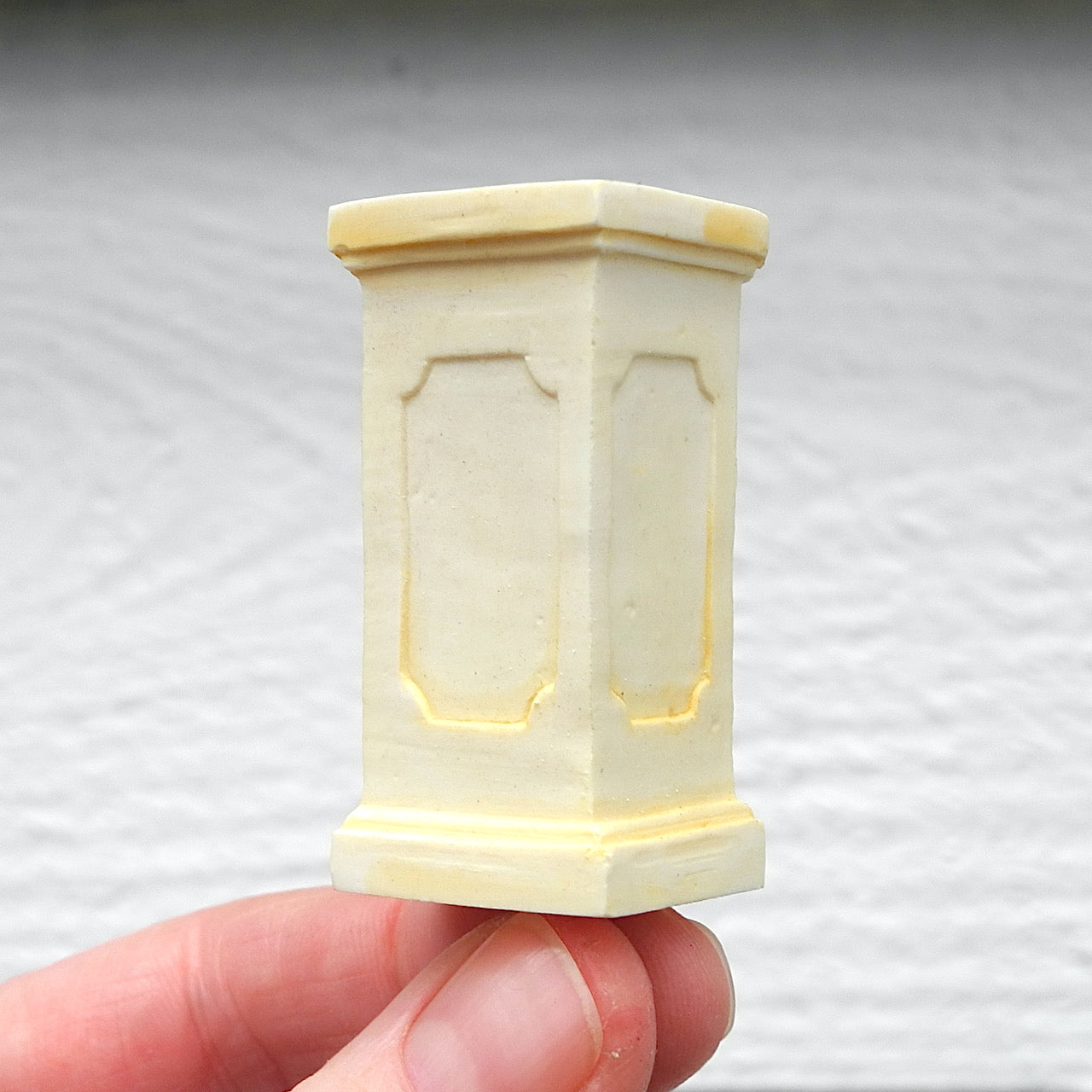 Miniature Pedestal, Ivory