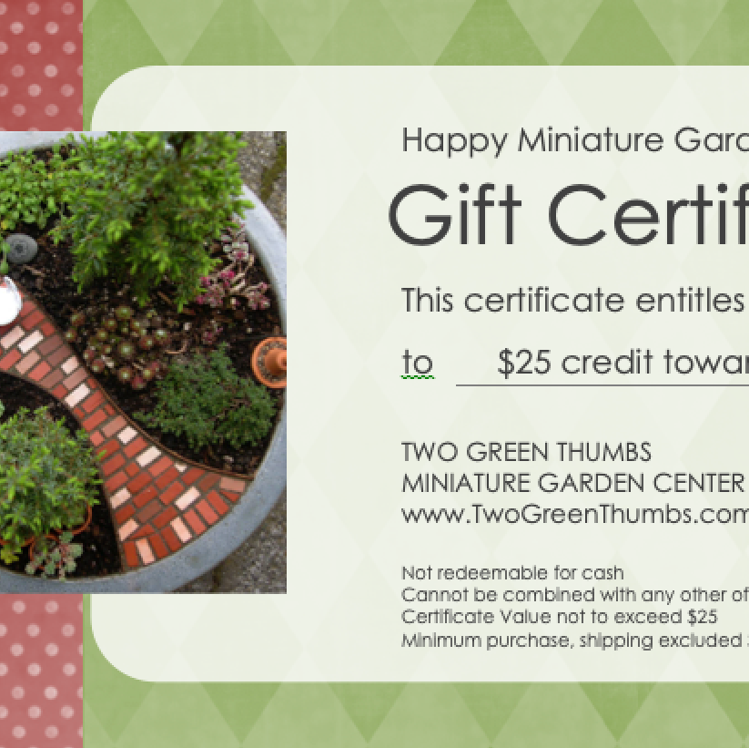 The Two Green Thumbs Gift Card