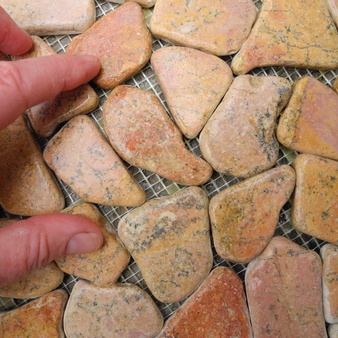 Pink Flagstone Patio Sheet