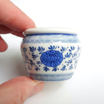 Blue & White Ceramic Pot