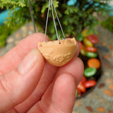 Pretty Terra Cotta Hanging Pot with Hook