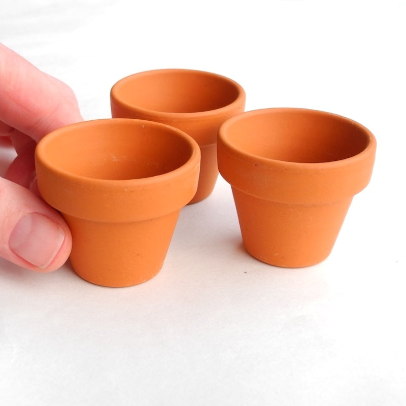 Terra Cotta Pots (WP) Set of 3, Medium