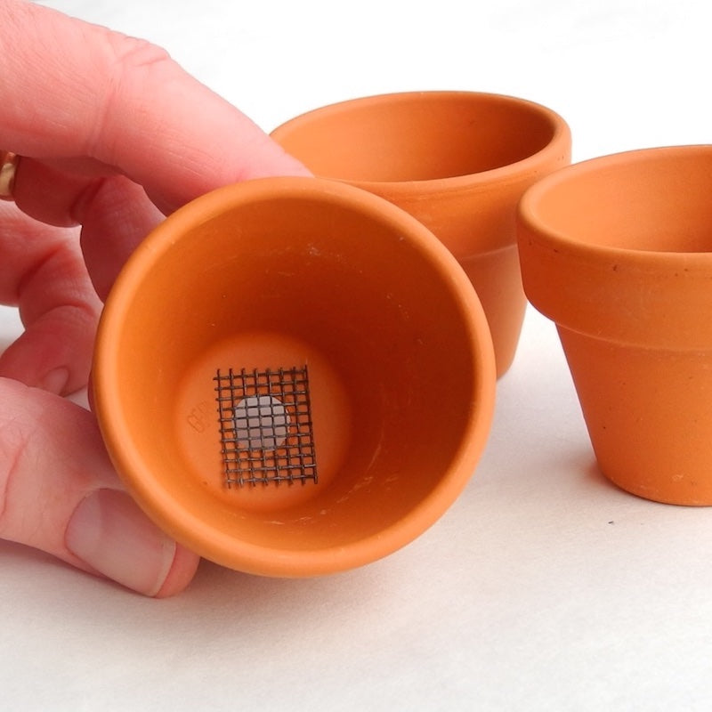 Terra Cotta Pots (WP) Set of 3, Medium