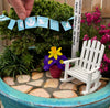 Miniature Peace Flag Banners, PDF Printable