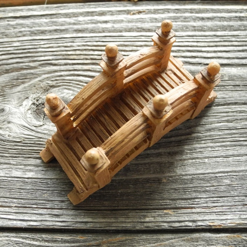 Tiny Miniature Garden Bridge